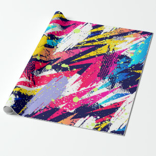 Abstract seamless pattern. Creative background wit Wrapping Paper