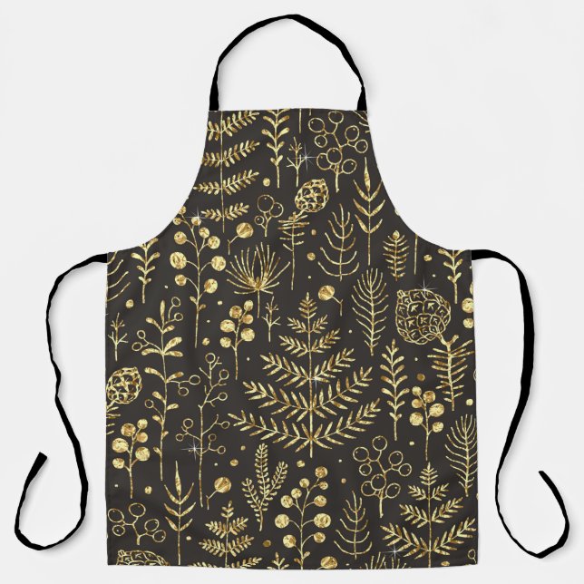 Abstract seamless pattern. Creative vintage backgr Apron (Front)