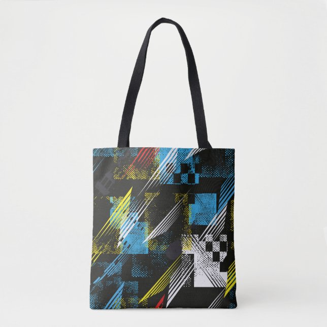 Abstract seamless pattern. Creative vintage backgr Tote Bag (Front)