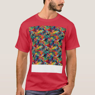 Abstract Seamless Pattern Geometric Lines Shapes G T-Shirt