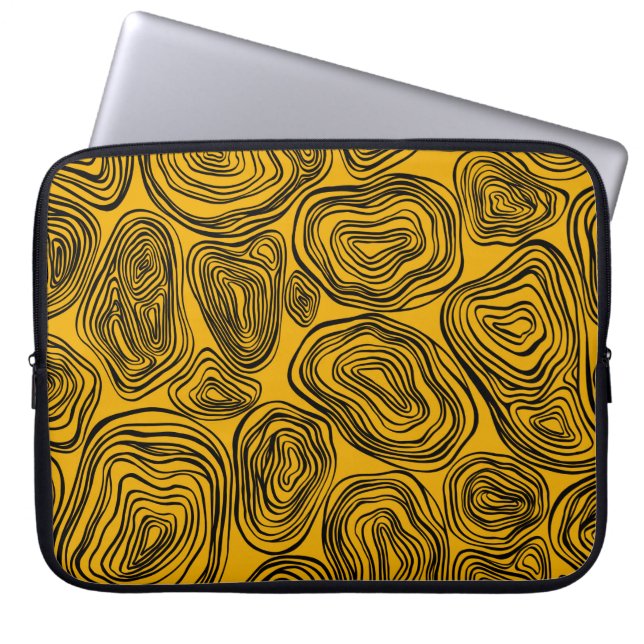 Abstract seamless pattern. graphic illustration. O Laptop Sleeve (Front)