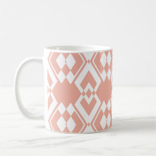 Abstract seamless pattern of Wax flower pink color Coffee Mug