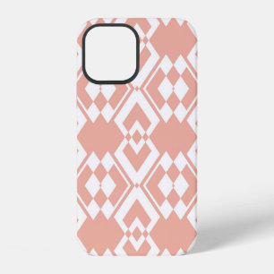 Abstract seamless pattern of Wax flower pink colou iPhone 12 Case