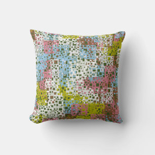 Abstract seamless pattern. Paints of the spring la Cushion