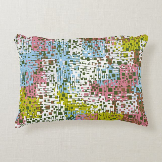 Abstract seamless pattern. Paints of the spring la Decorative Cushion (Front)