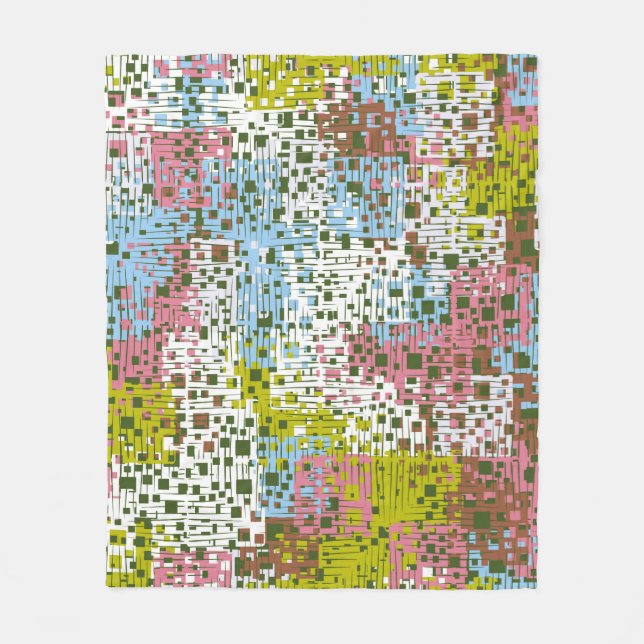 Abstract seamless pattern. Paints of the spring la Fleece Blanket (Front)