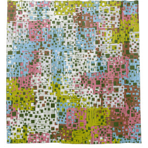 Abstract seamless pattern. Paints of the spring la Shower Curtain