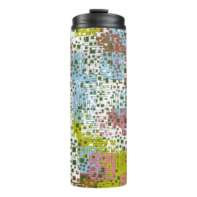 Abstract seamless pattern. Paints of the spring la Thermal Tumbler (Front)
