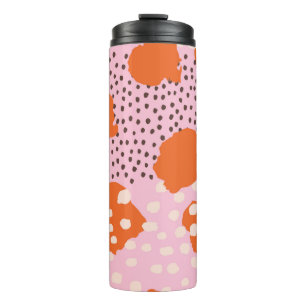 Abstract seamless pattern with Brush Strokes. Beau Thermal Tumbler