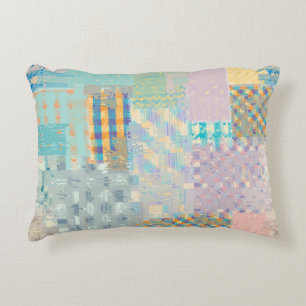 Abstract seamless pattern with imitation of a grun decorative cushion