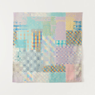 Abstract seamless pattern with imitation of a grun tapestry