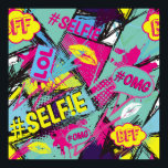 Abstract seamless pattern with Pop art comicspeech Poster<br><div class="desc">Abstract seamless pattern with Pop art comicspeech bubbles fashion Modern grunge background, girls and boys. Lol, xoxo, selfie, BFF
background, graffiti, lol, pattern, street, texture, abstract, art, bff, colour, design, graphic, grunge, seamless, black, bright, colourful, creative, vintage, retro, illustration, </div>