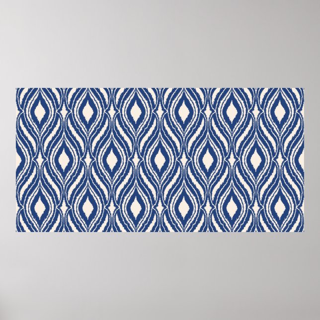 Abstract seamless pattern with Scribble effect. Mo Poster (Front)