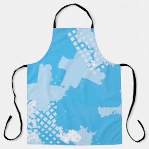 Abstract seamless vintage pattern. Repetitive colo Apron