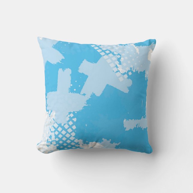 Abstract seamless vintage pattern. Repetitive colo Cushion (Front)