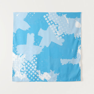 Abstract seamless vintage pattern. Repetitive colo Tapestry