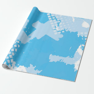 Abstract seamless vintage pattern. Repetitive colo Wrapping Paper