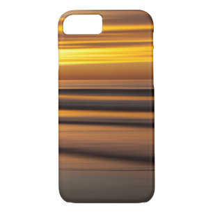 Abstract seascape at sunset, CA iPhone 8/7 Case