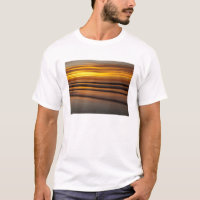 Abstract seascape at sunset, CA