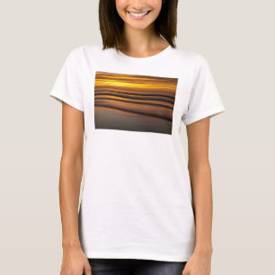 Abstract seascape at sunset, CA T-Shirt
