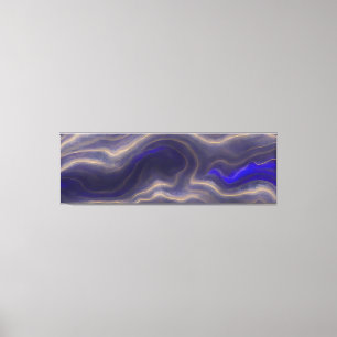Abstract Seascape Fractured Waves 03 Canvas Print