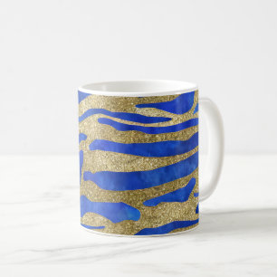 Abstract Seascape Fractured Waves 04 Coffee Mug