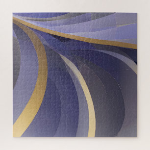 Abstract Seascape Fractured Waves 07 Jigsaw Puzzle