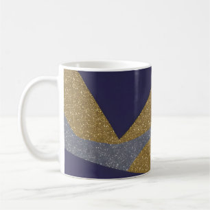 Abstract Seascape Fractured Waves 10 Coffee Mug