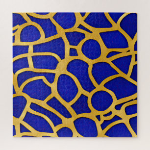 Abstract Seascape Fractured Waves 11 Jigsaw Puzzle
