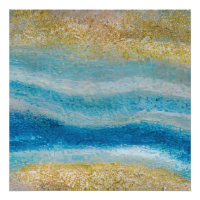 Abstract Seascape Fractured Waves 22 Sandy Bottom