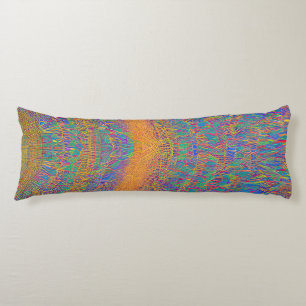 Abstract Seascape Fractured Waves 27 Body Cushion