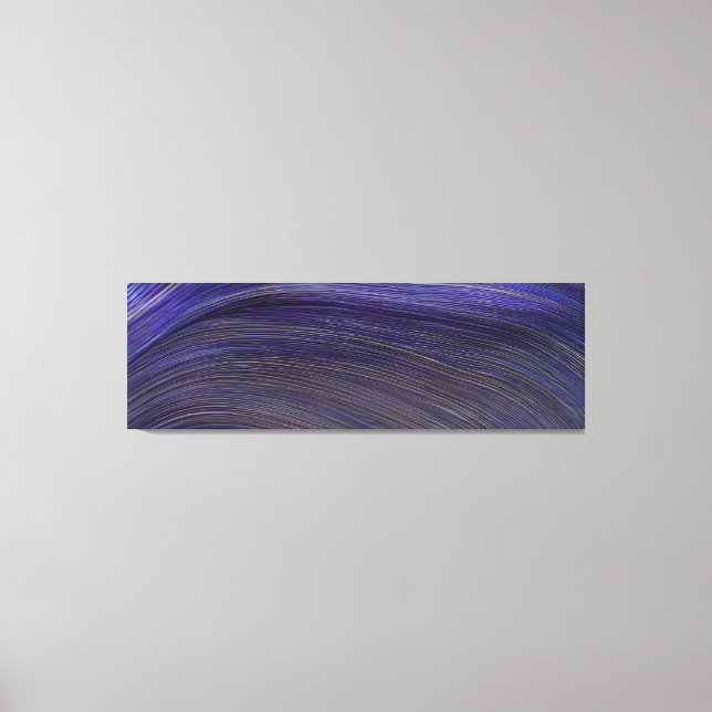 Abstract Seascape Fractured Waves 31 Canvas Print (Front)