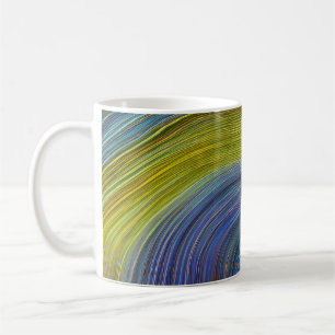 Abstract Seascape Fractured Waves 34 Coffee Mug