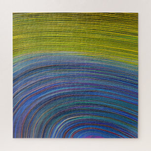 Abstract Seascape Fractured Waves 34 Jigsaw Puzzle