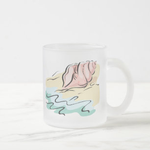 Abstract Seashell Mugs, Steins and Travel Mugs