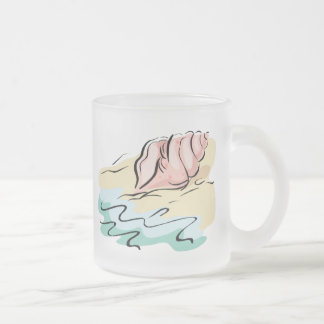 Abstract Seashell Mugs, Steins and Travel Mugs
