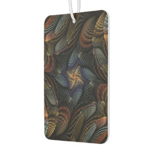 Abstract Seashells Car Air Freshener