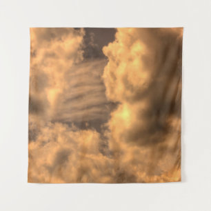 Abstract sepia cloud backgroundabstract, art, arti tapestry