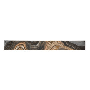 Abstract shade of brown satin ribbon