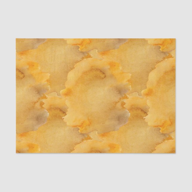 ABSTRACT SHADES OF GOLD TISSUE PAPER (Front)