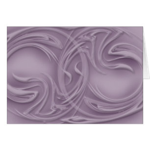Abstract Shadow Curls Over Purple Blank Inside