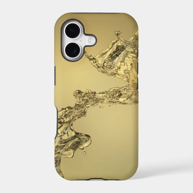 Abstract Shape Formed by Splashing Water (Back)