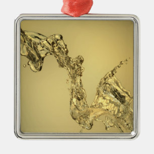 Abstract Shape Formed by Splashing Water Metal Tree Decoration