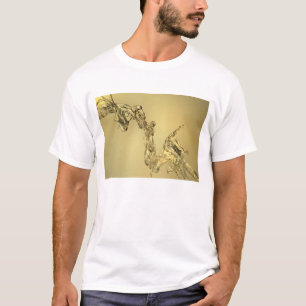 Abstract Shape Formed by Splashing Water T-Shirt