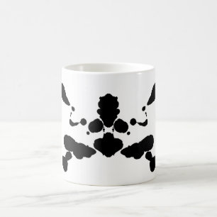 abstract shape psychological test board Rorschach Coffee Mug