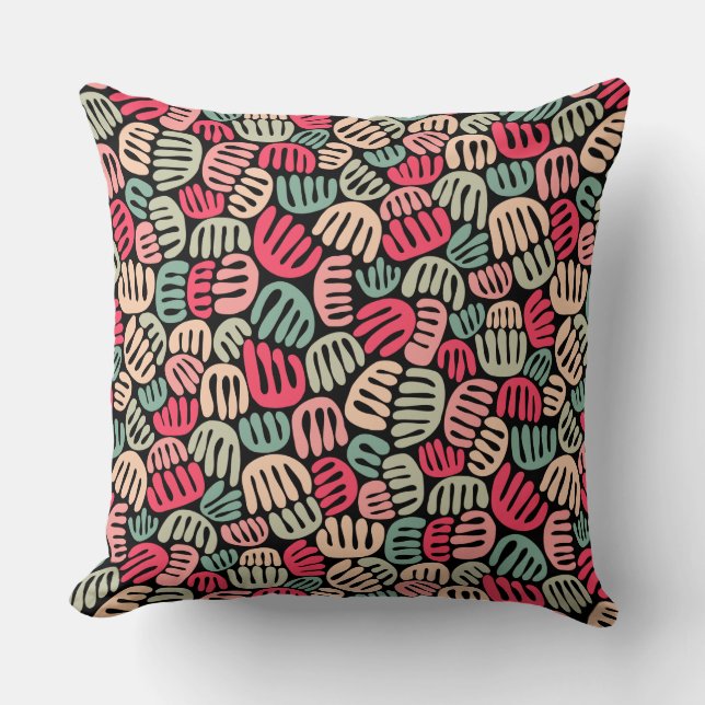 Abstract Shapes 301122 - Colours 02 Cushion (Front)