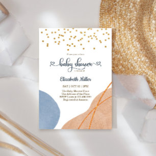 Abstract Shapes Boho Baby Shower