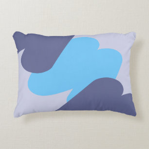 Abstract shapes decorative cushion