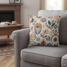 Abstract shapes in bohemians colours