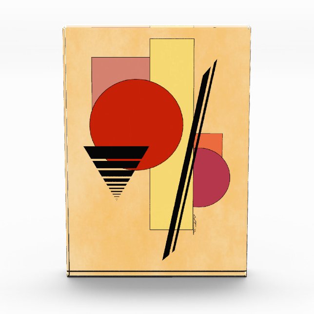 Abstract Shapes Photo Block (Front)